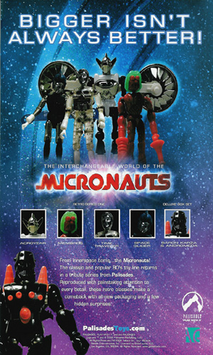 Micronauts Acroyear Figure 2002 Palisades Retro Series 1 for sale online